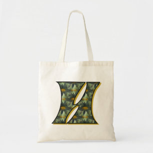 Monogramm Anfangsbuchstabe H Gänseblümchen Blumen Tragetasche