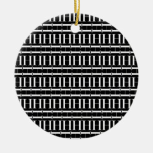 Monogramm-Anfangsbuchstabe H, wählen Keramik Ornament