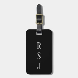 Monogramm Anfangsbuchstaben Geschenk Benutzerdefin Gepäckanhänger