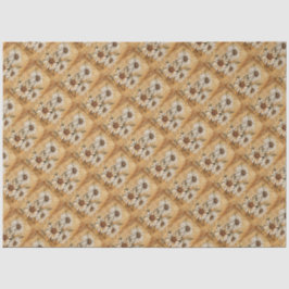 Monogramm Anfangsbuchstaben Vintage Zeichnend Date Seidenpapier