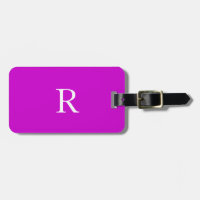 Monogramm Anfangsname Vorlage Lila Weiß modern