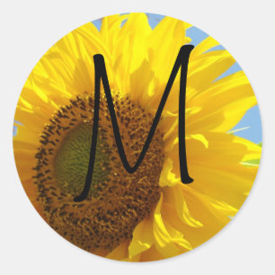 Monogramm Aufkleber Umschlag Aufkleber Buchstaben 