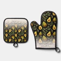 Monogramm aus Liebe Avocado Muster