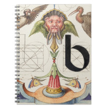 Monogramm B, Buchstabe B, Alphabet B, Monogramm A+