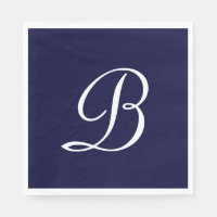 Monogramm 'B' in weißer Schrift