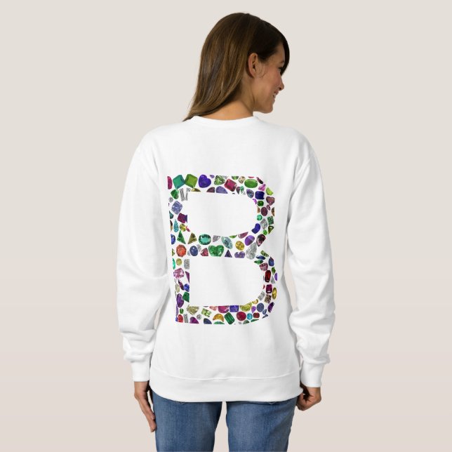 Monogramm B Sweatshirt (Schwarz voll)