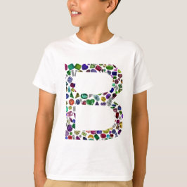 Monogramm B T-Shirt