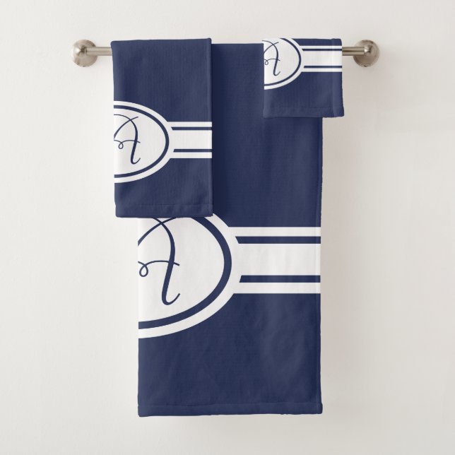 Monogramm Badhandtuch Set (Insitu)