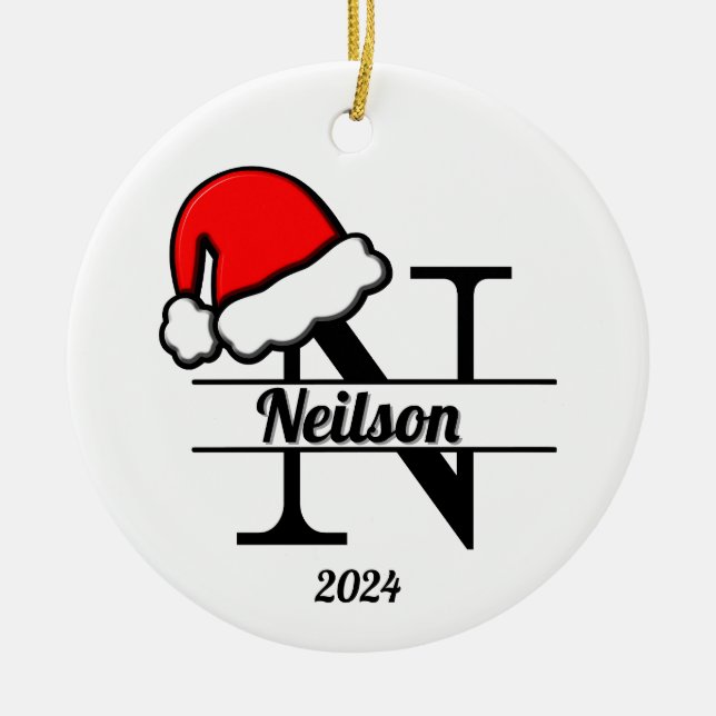 Monogramm | beidseitig keramik ornament (Vorne)