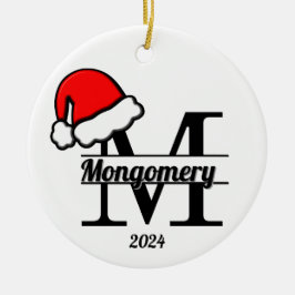 Monogramm | beidseitig keramik ornament