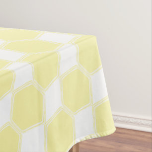 Monogramm beliebiges Farbgeometrisches Muster Tischdecke