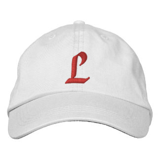 MONOGRAMM BESTICKTE BASEBALLKAPPE