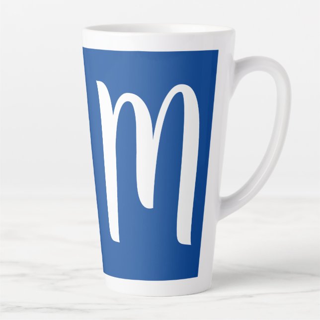 MONOGRAMM BIG LATTE TASSE FÜR CHRISTMAS (Rechts)