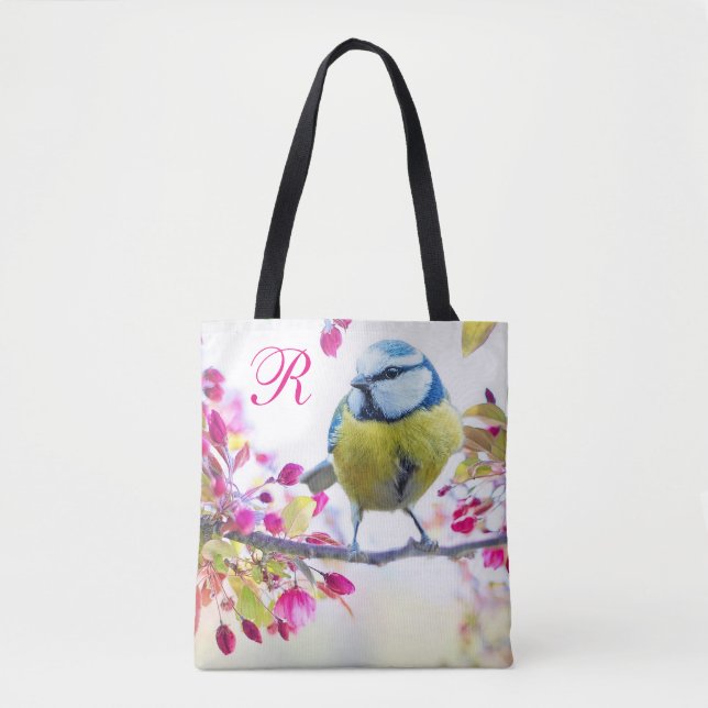 Monogramm "Bird & Blooms" (Vorderseite)