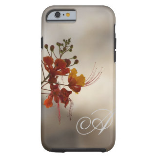 Monogramm-BlumenFoto iPhone 6 Fall Tough iPhone 6 Hülle