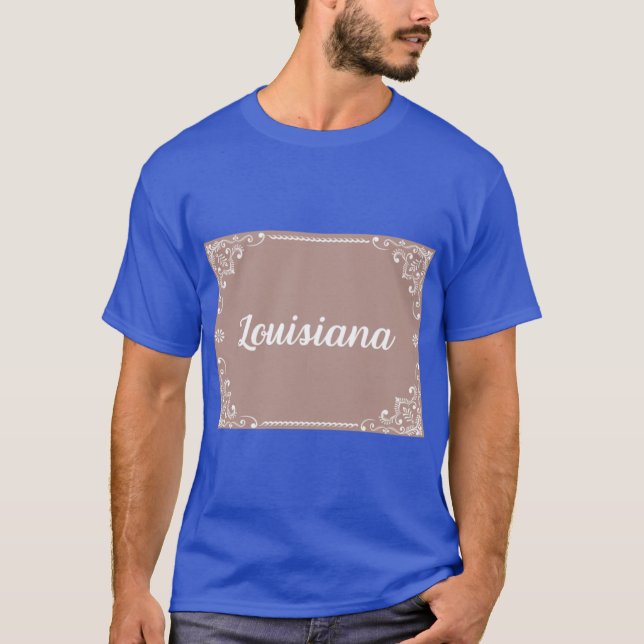 Monogramm Boho-Stil Pastellrosa T-Shirt (Vorderseite)