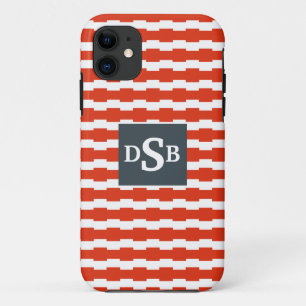 Monogramm Boxstripe Muster Case-Mate iPhone Hülle