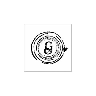 Monogramm-Briefmarke für den Boarding-Pass, Passpo Gummistempel