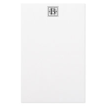 Monogramm-Briefpapier des Buchstabe-B