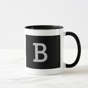 Monogramm-Buchstabe B Tasse