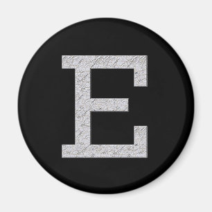 Monogramm-Buchstabe E Magnet