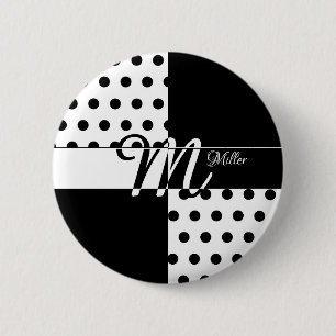 Monogramm Button