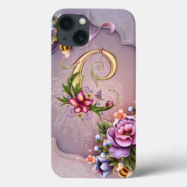 Monogramm C-iPad Air Hüllen (Rückseite)