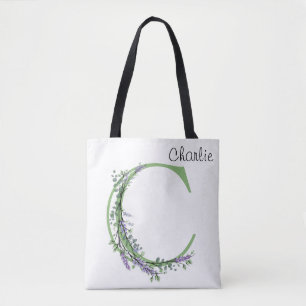 Monogramm C Lavendel Eukalyptus