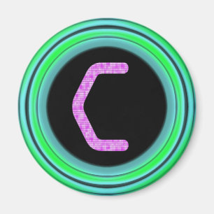 Monogramm "C " Magnet