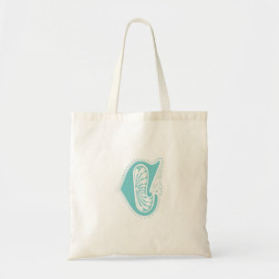Monogramm "C" Totbeutel Tragetasche