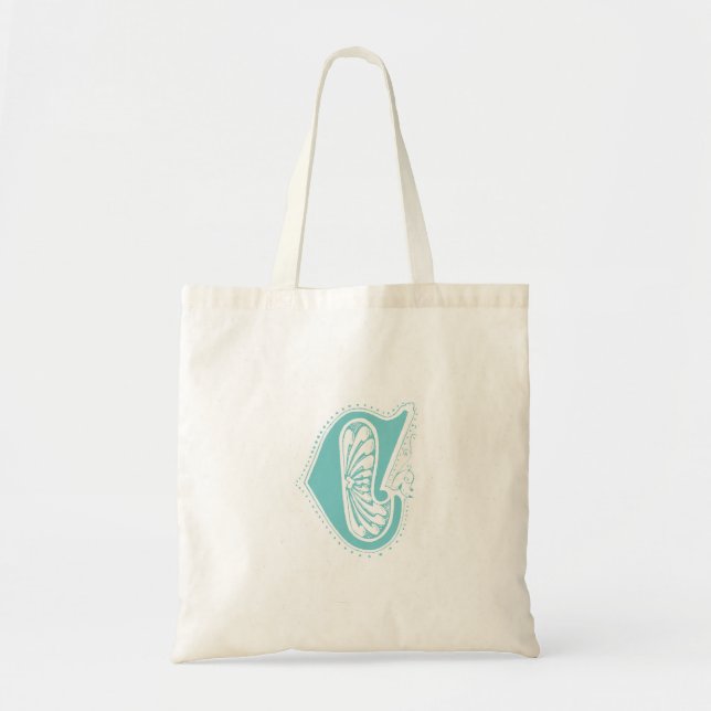 Monogramm "C" Tote Bag Tragetasche (Vorne)