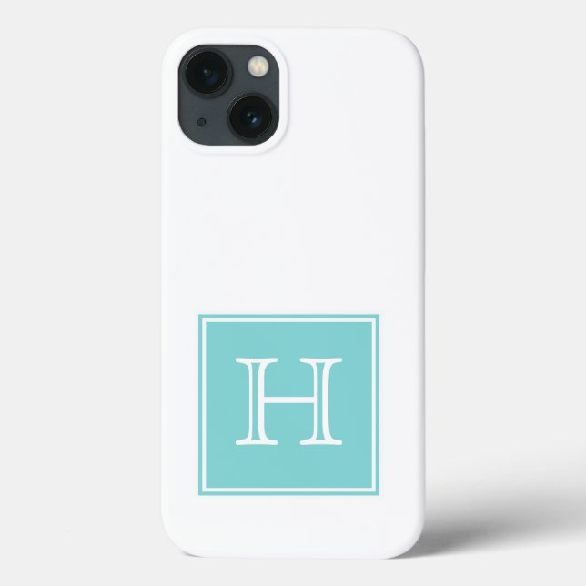 Monogramm Case-Mate iPhone Hülle (Rückseite)