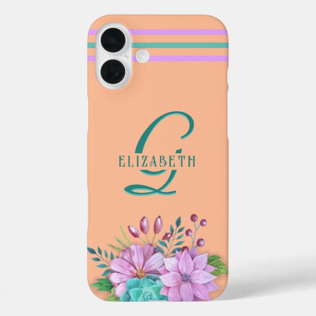 MONOGRAMM Case-Mate iPhone HÜLLE (Rückseite)