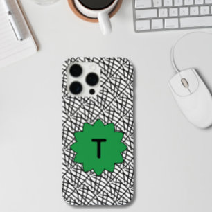 Monogramm iPhone 16 Pro Max Hülle