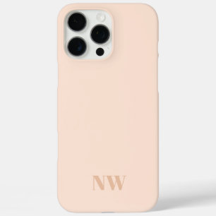 Monogramm iPhone 16 Pro Max Hülle
