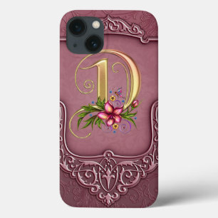 Monogramm-D-iPad Air Hüllen