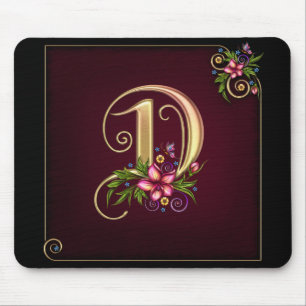 Monogramm D Mousepad