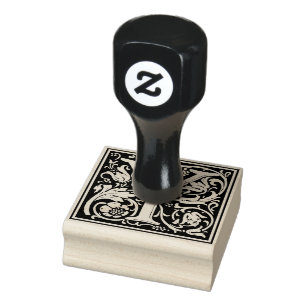 Monogramm-Dekorbrief Y Gummistempel