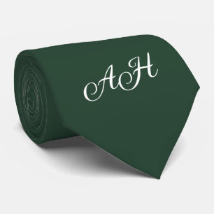 Monogramm der grünen ersten Trauzeugen Mit Monogra Krawatte
