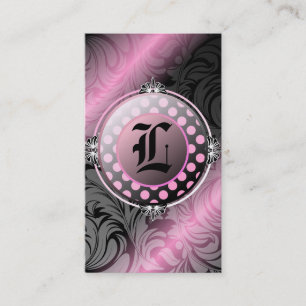 Monogramm der Melasse-311-Luscious Visitenkarte