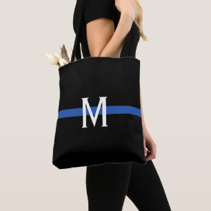 Monogramm der Polizei-Thin-Blue-Line