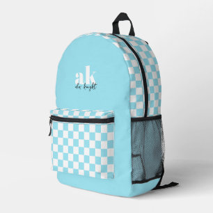 Monogramm der Retro-Signatur geprüft Bedruckter Rucksack