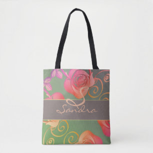 Monogramm der romantischen Rose