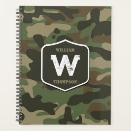 Monogramm des Camouflage Green Camouflage Arms Planer