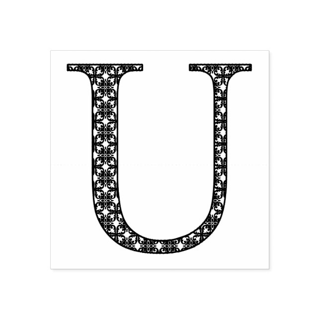 Monogramm des mittelalterlichen Damaskus Gummistempel (Prägung)