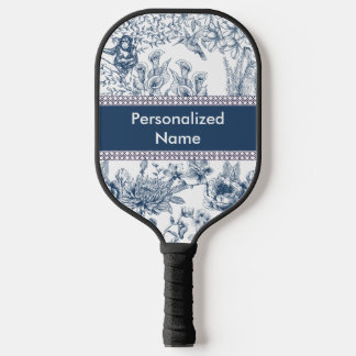 Monogramm des personalisierten Gurtballons Pickleball Schläger
