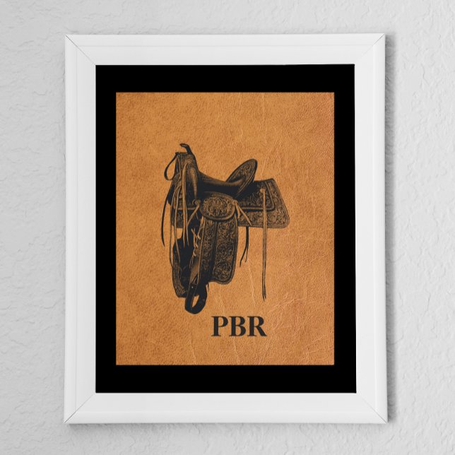 Monogramm des Vintagen Westerns Poster (Von Creator hochgeladen)