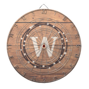 Monogramm-Design Dartscheibe