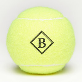 Monogramm DF-Serif Tennisbälle