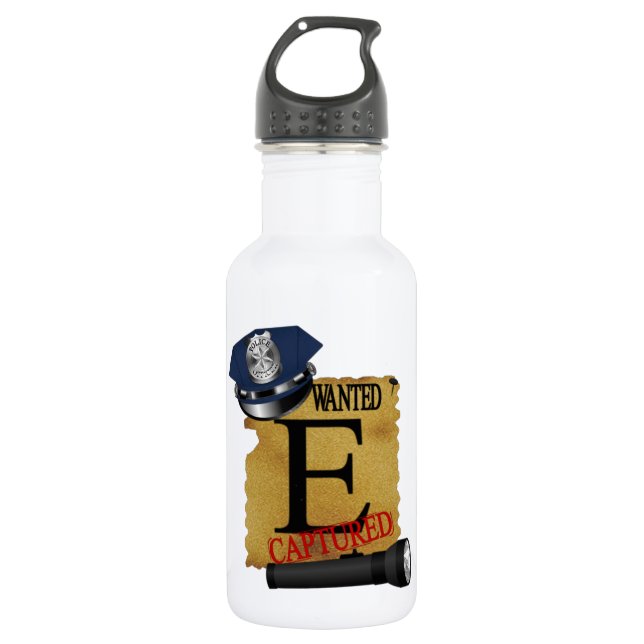 Monogramm E 32 oz PBA FREE Trinkflasche (Vorderseite)